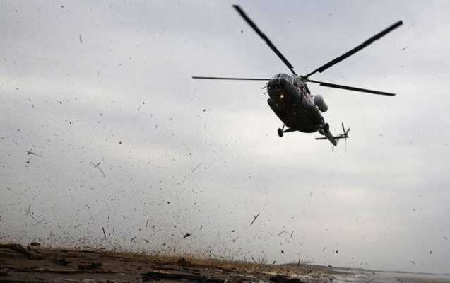 Helikopter qəzaya düşdü, 13 nəfər öldü