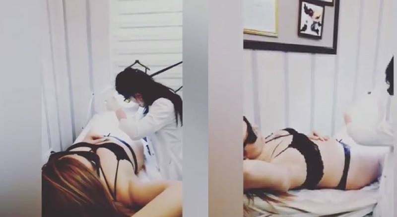 Azərbaycanda biabırçılıq!Qız bikini nayihəsinin lazer görüntülərini paylaşdı