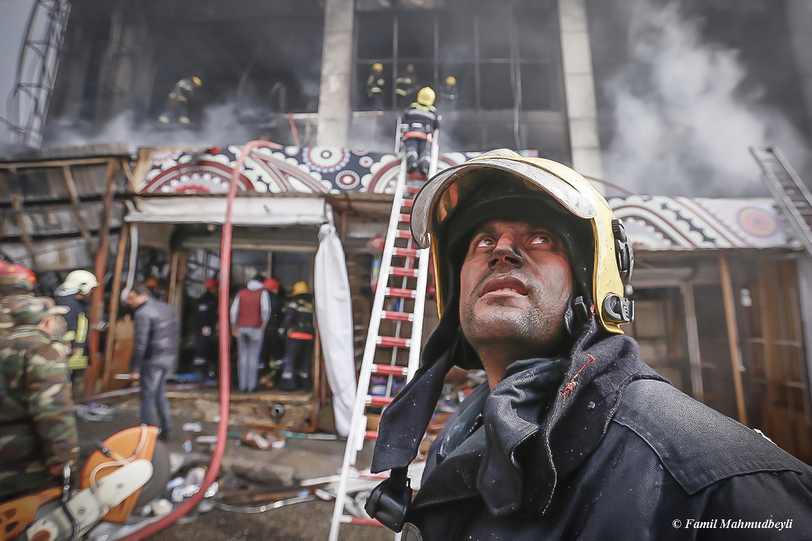 \\\"Diqlas\\\"-ın rəhbərindən FHN-nə sərt ittihamlar: \\\"Onlar  yanğını söndürmək əvəzinə şou göstərdi”