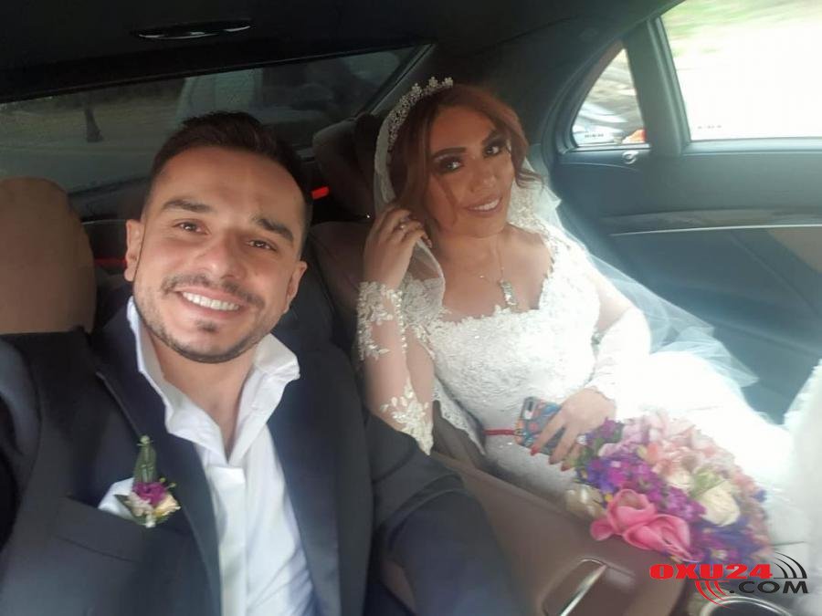 Azərbaycanlı müğənninin toyundan ilk FOTOlar