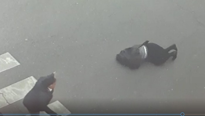 Bakıda sürücü keçiddə piyadaları belə vurdu