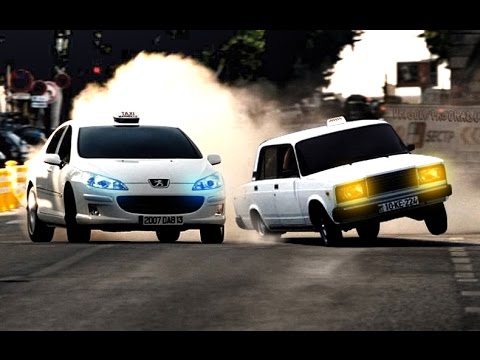 Azərbaycanda \\\"avtoş\\\"lar yolun ortasında GÖRÜN NƏ ETDİLƏR