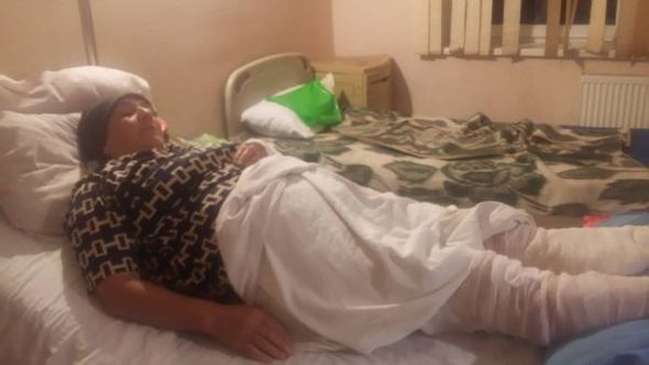 Azərbaycanda dəhşət - Yaşlı qadın şəxsi ədavət zəmnində - YANDIRILDI - FOTOLAR