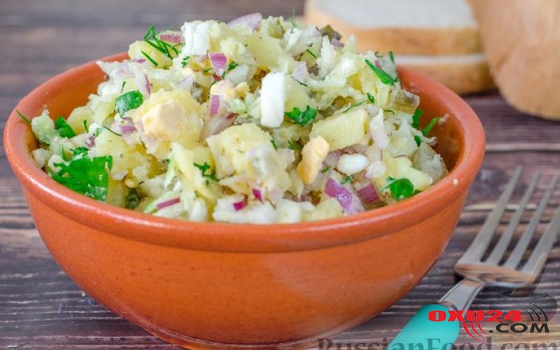 Təzə kartof və yaşıl xiyardan yaz salatı – Hazırlanma qaydası