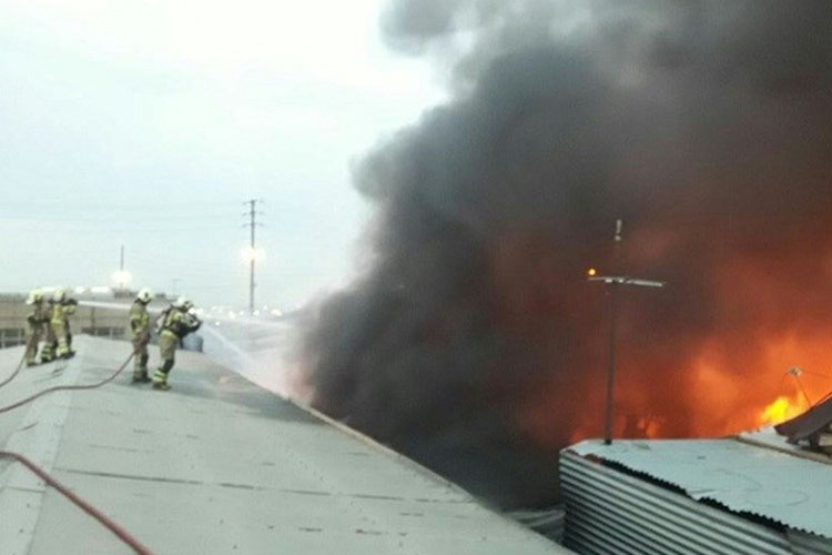 Xərçəng xəstəsi olan uşaqların xəstəxanasında yanğın