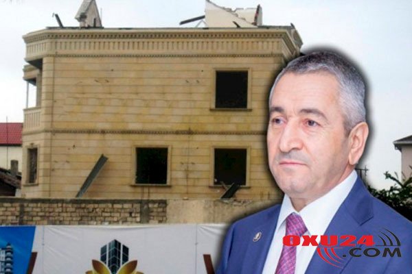 İcra başçısı 2 milyonluq villanı sökdürdü (FOTOLAR