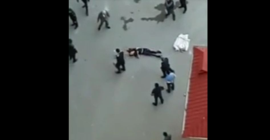 Bakıda qorxunc mənzərə:Imtahandan az bal topladığı üçün özünü binadan atdı