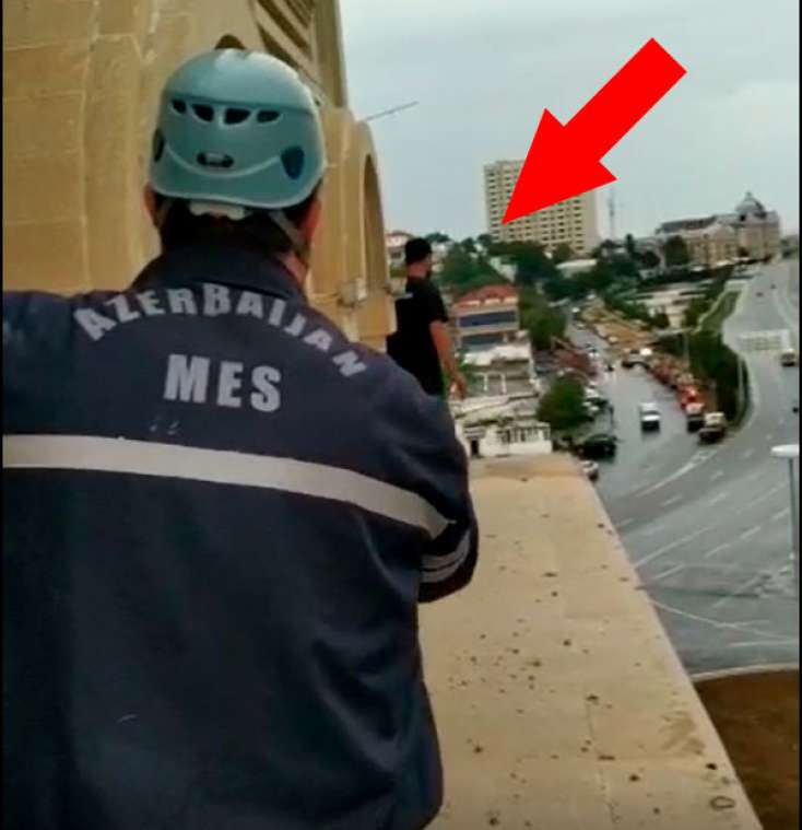 Bakıda intihar etmək istəyən gənc belə xilas edildi