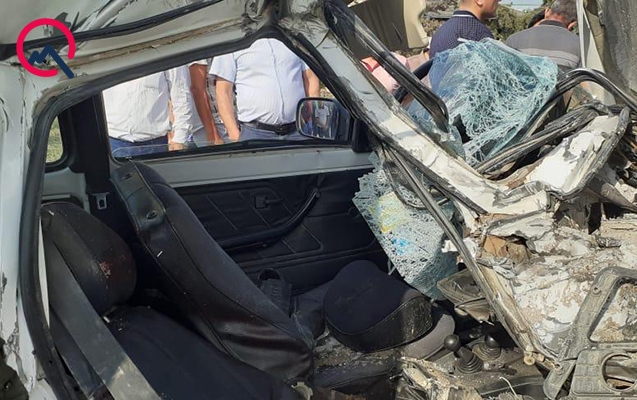 Azərbaycanda iki qardaşın öldüyü dəhşətli qəzanın görüntüsü yayıldı