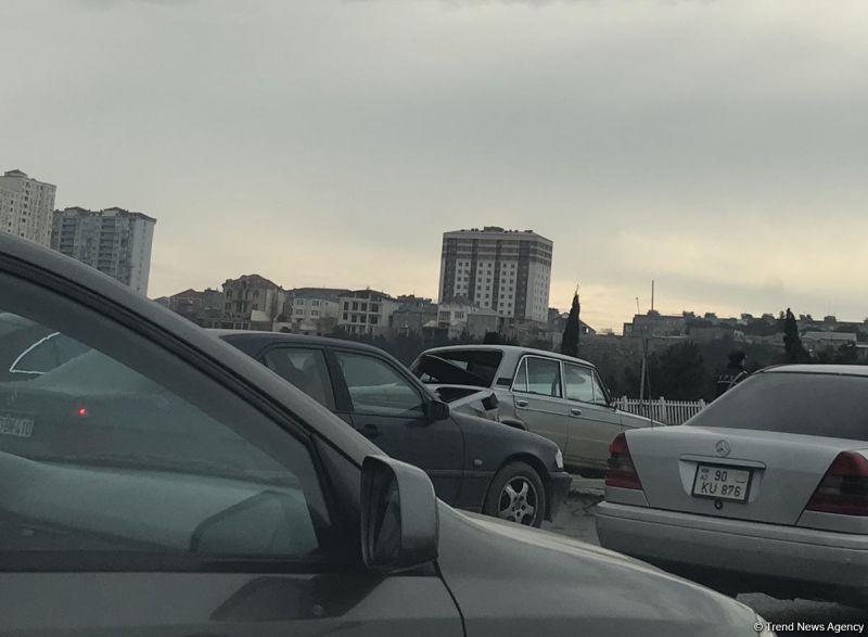 Bakı-Sumqayıt yolunda ağır qəza olub