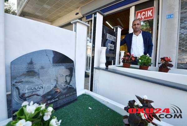 Tarkanın məzar daşı üzə çıxdı - Foto