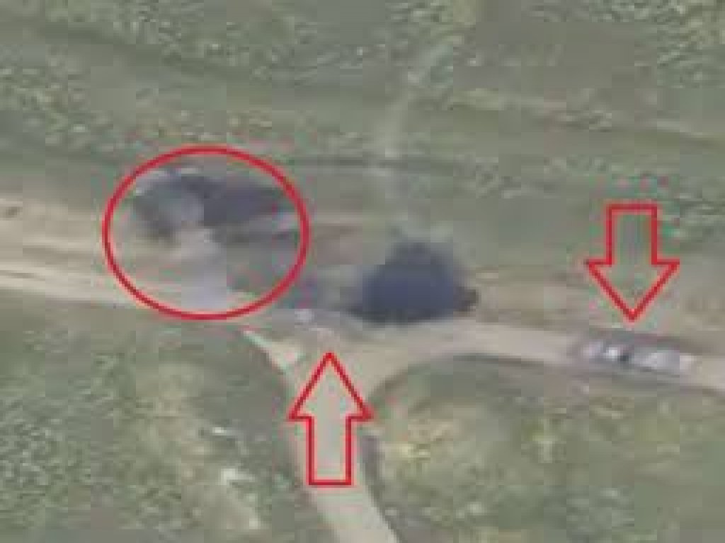 Erməni komandirin maşını belə məhv edildi