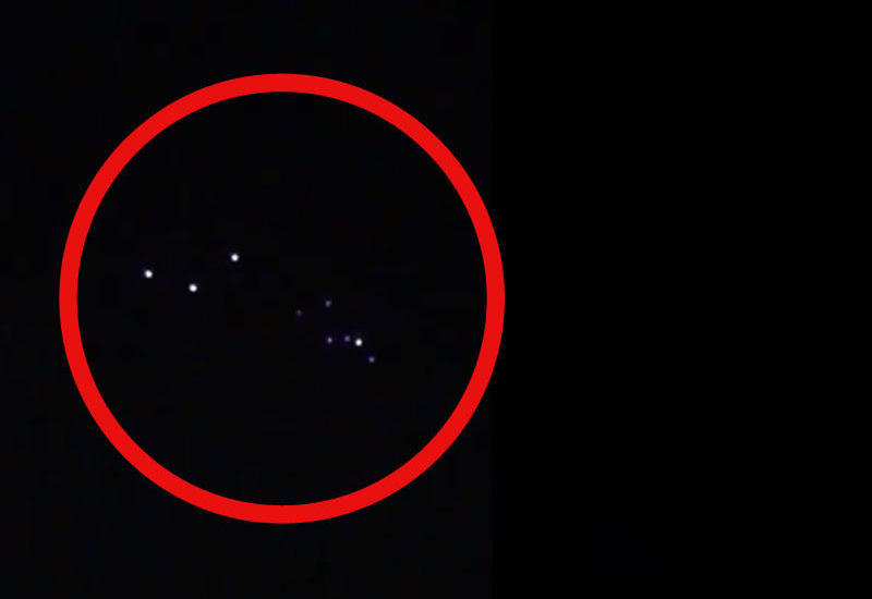 Bakı səmasında UNO göründü: binaya yaxınlaşdı - HƏYƏCANLI KADRLAR - VİDEO