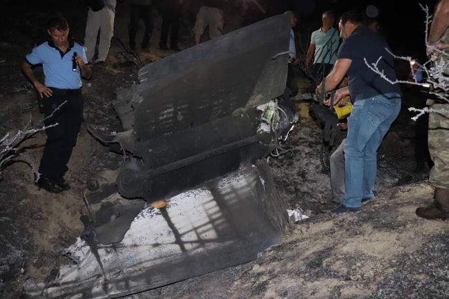 ŞOK HADİSƏ: Göydən naməlum obyekt düşdü - FOTOLAR