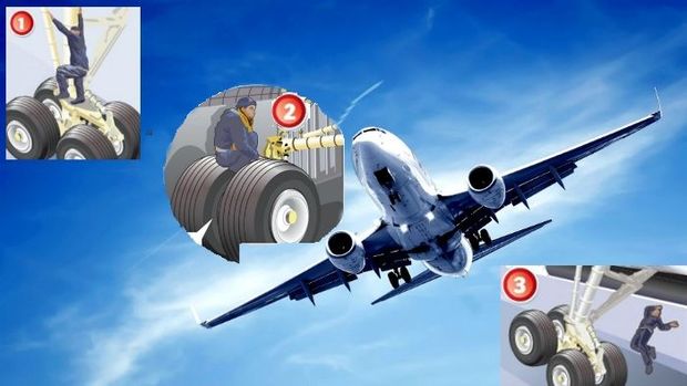 Dəhşətli hadisə: Təyyarədən yıxıldı, meyiti tanınmaz hala düşdü