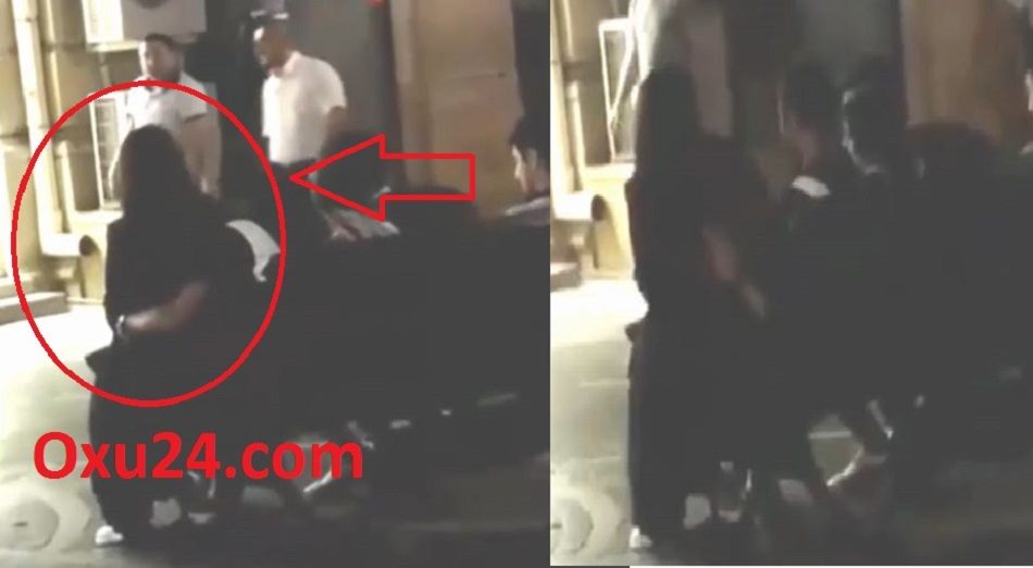 Bakının mərkəzində biabırçılıq: Ərəb turist insanların gözü qarşısında qızla görün nə edir