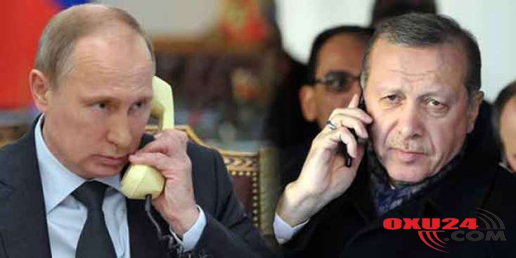 Ərdoğanla Putin arasında kritik telefon danışığı