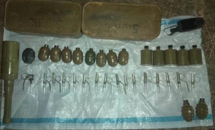 Tovuzda mal bazarında silah arsenalı tapılıb - FOTO