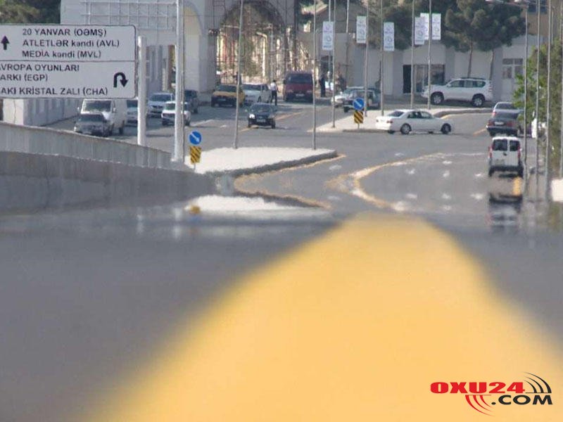 Sürücülərin nəzərinə: Bu zolağa girməyin - 40 manat cərimə..