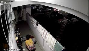 Ayaqqabı oğurlayan qızlar kameraya düşdü