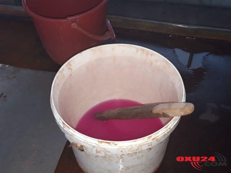 Ağdaşda qanunsuz fəaliyyət göstərən limonad sexi aşkarlandı