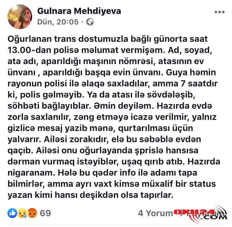Bakıda ŞOK olay:Transa iynə vurub qaçırdılar