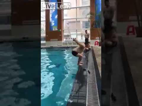 Hovuzda faciə: salyut vurmaq istəyərkən beyni dağıldı