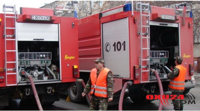 \\\"Sədərək\\\" ticarət mərkəzinin ərazisində yanğın -