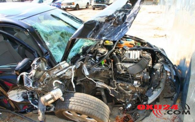 Bakıda qəza - Ölən və yaralananlar var