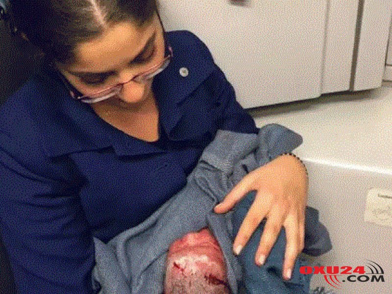 Hamilə qadın təyyarədə doğdu– Doğumu ekipaj üzvləri aparıb