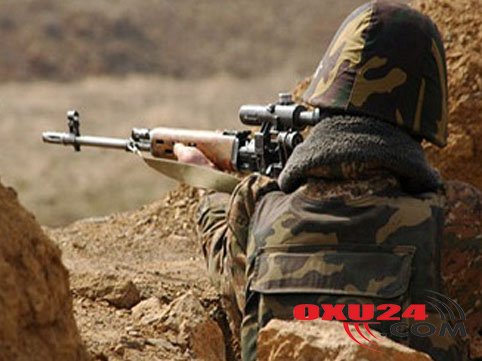 Cəbhədə atışma: hərbçimiz yaralandı