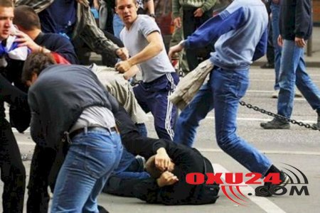 Bakıda kütləvi dava: yaralılar var