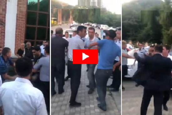 Deputat oğlunun da olduğu davanın şok görüntüsü -Relaksda nələr baş verib?