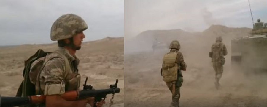 Azərbaycan Ordusu İRƏLİLƏYİR - Ermənilər döyüş postlarını itirir