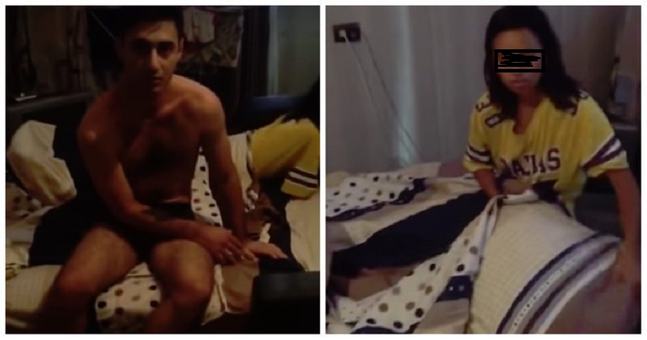 Biabırçı görüntü:Ər arvadını qonşunun oğluyla avtomobildə intim münasibət zamanı tutdu