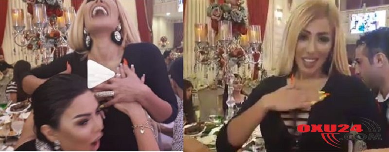 Toyda biabırçılıq:Azərbaycanlı rəqqasə sinəsini açıb,görün nə etdi