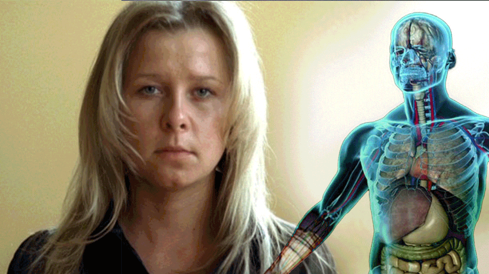 Dünyanın şoka salan qız: O insan bədəninin içini,hətta sümükləri gözü ilə görür