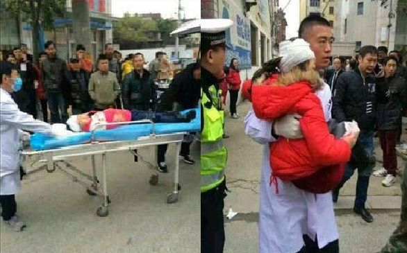 DƏHŞƏT: 8 məktəblinin boğazının kəsildiyi GÖRÜNTÜLƏR YAYILDI