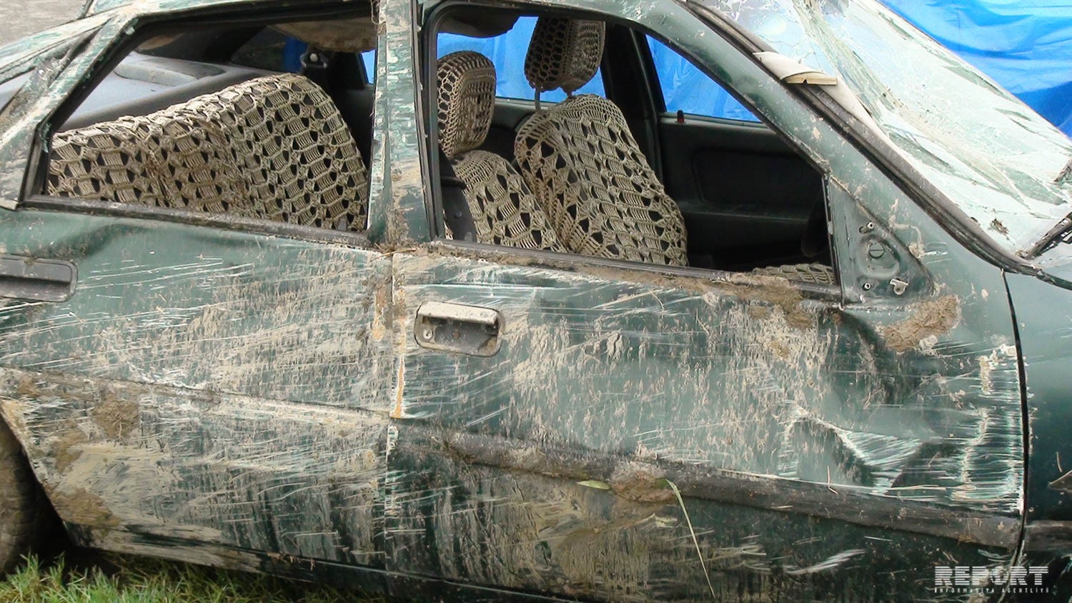 Bir ailənin 5 üzvünün öldüyü hadisənin görüntüsü yayıldı (VİDEO)