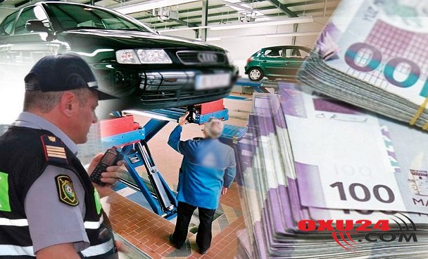 Texniki baxışdan yığılan pullar yol polisinin maaşına hesablanacaq