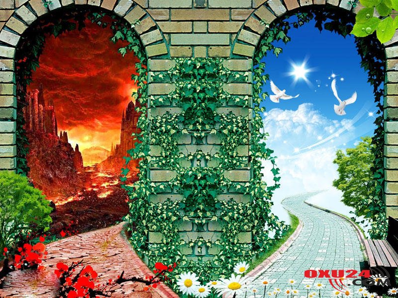 Cənnətlə Cəhənnəm arasında