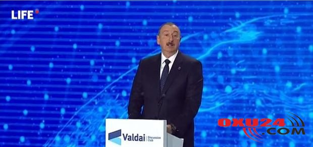 İlham Əliyev: \\\"Qarabağ – Azərbaycandır. Və nida işarəsi\\\"