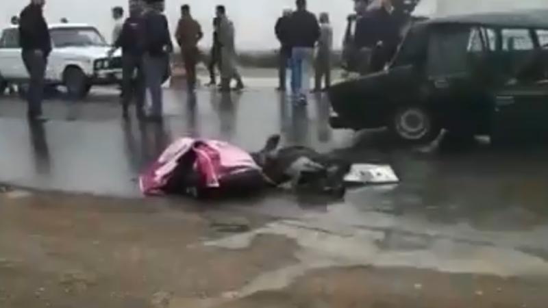 Sumqayıt yaxınlığında qorxunc hadisə: ÖLƏNLƏR VAR - ŞOK VİDEO