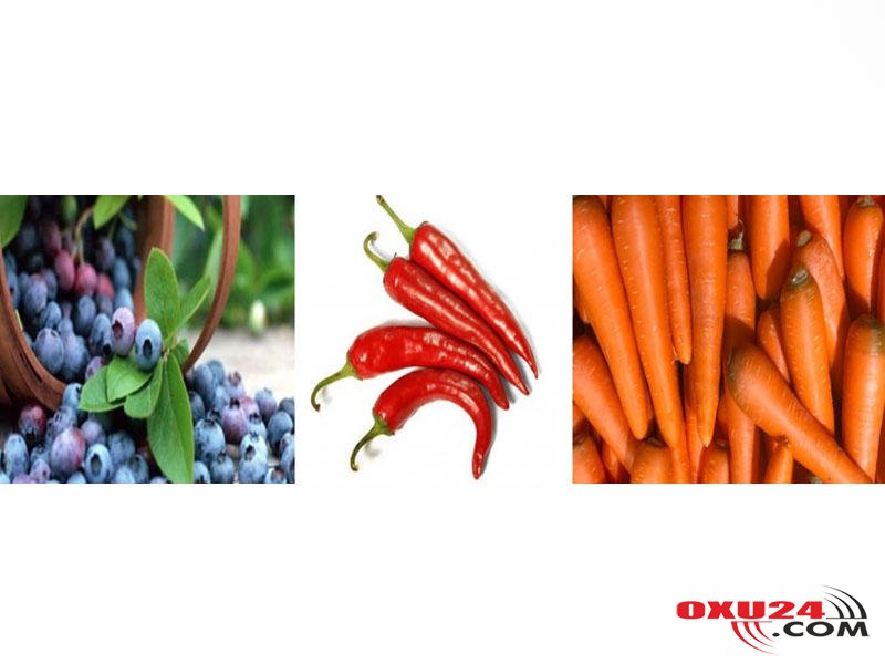 Göz üçün faydalı qidalar