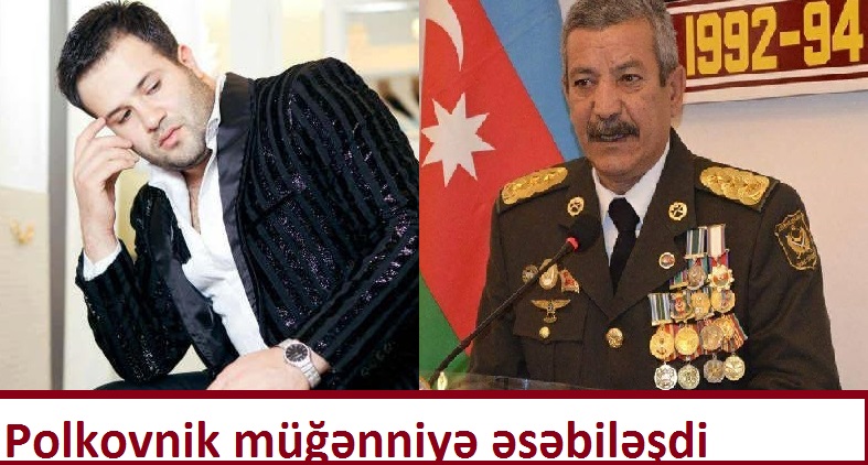 Polkovnik tədbirə gecikən müğənnini sərt tənqid etdi: \\\"Şəhid anası səni gözləməli deyil...\\\"