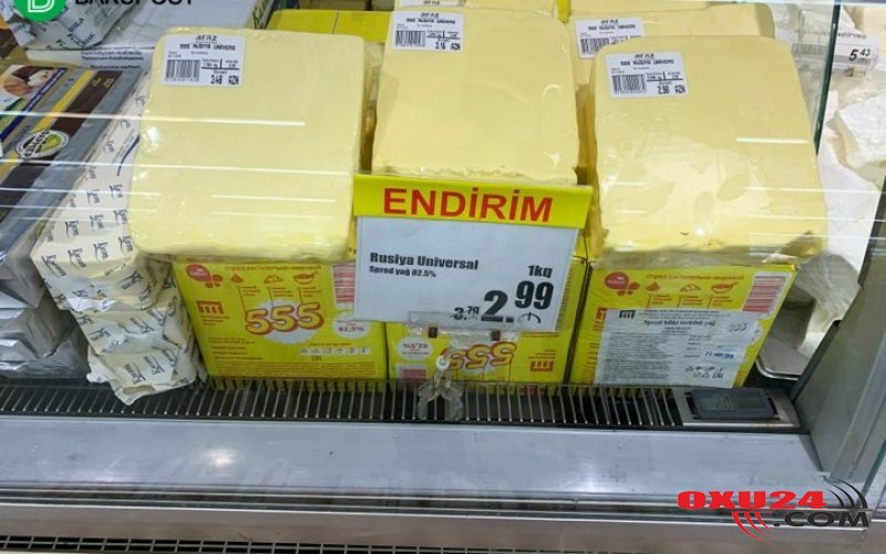 “Araz” marketdən yağ alan müştəri: “Çox təhlükəli qidadır” - FOTOLAR