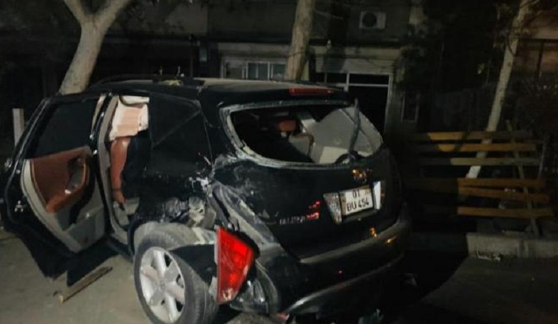 Bakıda ağır qəzanın görüntüsü yayılıb