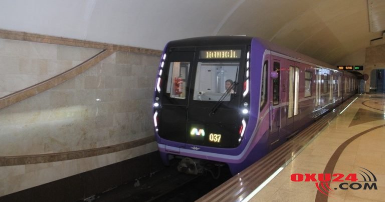 Bakı metrosunda həyəcanlı anlar - FOTO