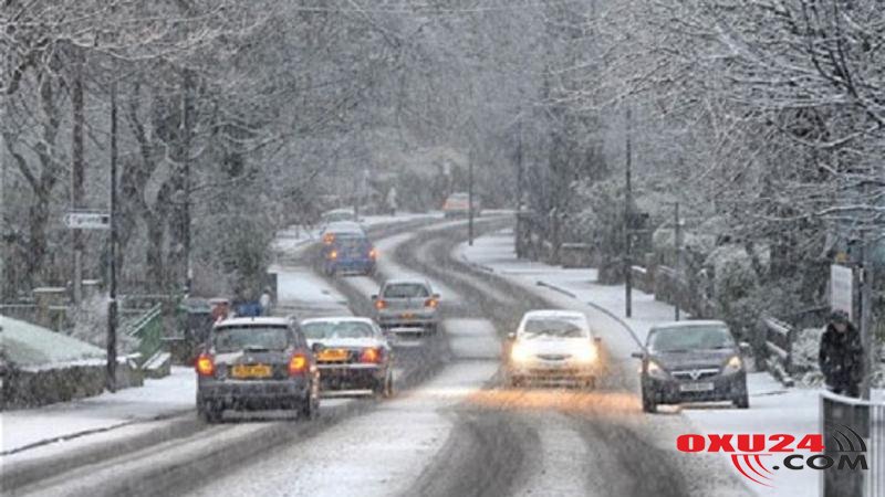 DYP-dən sürücülərə VACİB XƏBƏRDARLIQ - Bu yollar BUZ BAĞLAYACAQ