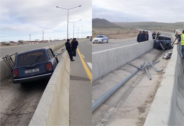 Azərbaycanda qeyri-adi qəza - FOTO